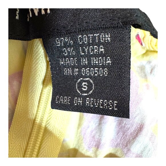 Temptation Hawaiian Luau Hula Dancers Womens Floral Halter Dress Retro Print S - Picture 5 of 6